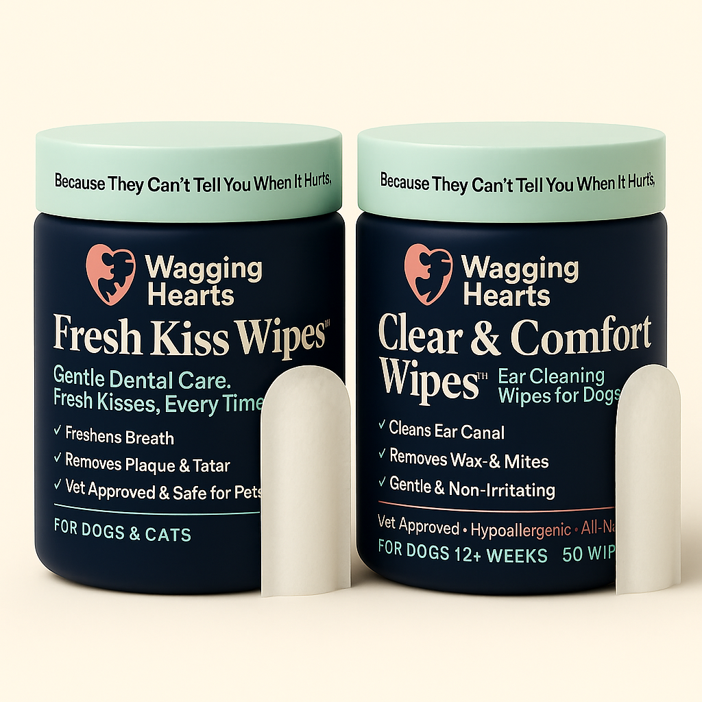 Fresh Kiss Dental Wipes + Clear & Comfort Ear Wipes